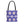 Geometric Blue Aop Tote Bag White Floral Pattern Dipaliz - Bags