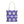 Geometric Blue Aop Tote Bag White Floral Pattern Dipaliz - Bags