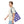 Geometric Blue Aop Tote Bag White Floral Pattern Dipaliz - Bags