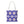 Geometric Blue Aop Tote Bag White Floral Pattern Dipaliz - Bags