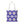 Geometric Blue Aop Tote Bag White Floral Pattern Dipaliz - Bags