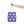 Geometric Blue Aop Tote Bag White Floral Pattern Dipaliz - Bags