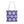 Geometric Blue Aop Tote Bag White Floral Pattern Dipaliz - Bags
