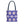 Aop Tote Bag - White Floral Pattern Geometric Blue - Dipaliz - 13’’ × / Navy - Bags