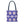 Aop Tote Bag - White Floral Pattern Geometric Blue - Dipaliz - Bags