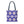 Aop Tote Bag - White Floral Pattern Geometric Blue - Dipaliz - Bags