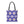 Aop Tote Bag - White Floral Pattern Geometric Blue - Dipaliz - Bags