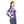 Cobalt Daisy Women’s Long Sleeve V-neck Shirt (aop) - T-shirts