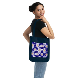 Bold Floral Canvas Tote Bag - Organic Cotton - Dipaliz - Bags