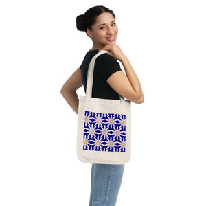 Bold Floral Canvas Tote Bag - Organic Cotton - Dipaliz - Bags