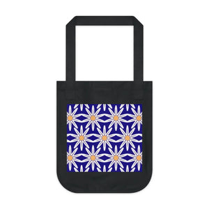 Bold Floral Canvas Tote Bag - Organic Cotton - Dipaliz - Bags