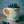 Durable Enamel Camping Mug - White Flowers Stainless - Dipaliz - Mugs