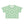 White Flowers Polyester Crop Tee Pastel Green Aop - Dipaliz - Black Stitching / Xs - T-shirts