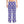 White Large Floral Pattern on Blue Women’s Pajama Pants (aop) - Pajamas