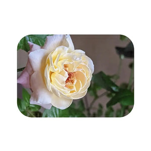 White Rose Bath Mat - 24’’ × 17’’ - Mats & Rugs