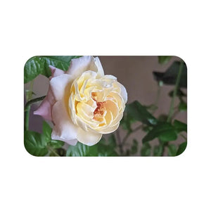 White Rose Bath Mat - Mats & Rugs