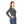 Charcoal Starburst Women’s Long Sleeve V-neck Shirt (aop) - T-shirts