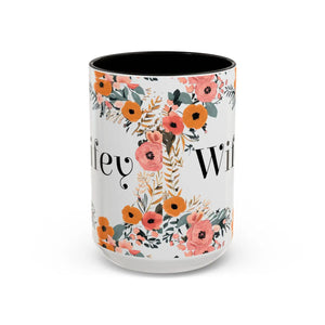 Wifey Floral Mugs - Vibrant Gifts for Her - Dipaliz