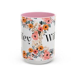 Wifey Floral Mugs - Vibrant Gifts for Her - Dipaliz