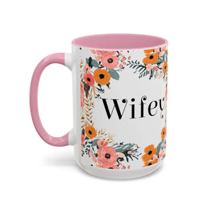 Wifey Floral Mugs - Vibrant Gifts for Her - Dipaliz