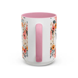 Mug - Wifey Floral Mugs - Bold Coffee Cup Collection - Dipaliz