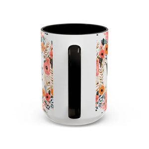 Mug - Wifey Floral Mugs - Bold Coffee Cup Collection - Dipaliz