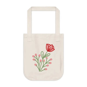 Canvas Tote Bag - Floral Eco-friendly Bold Style - Dipaliz - Bags