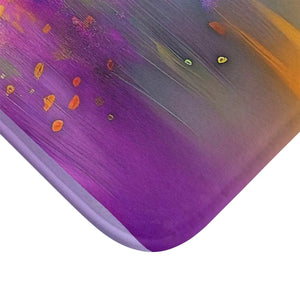 Plush Wild Flowers Bath Mat - Microfiber Comfort - Dipaliz - Mats & Rugs