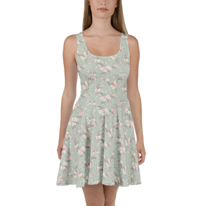 Floral Skater Dress – Wild Flowers Summer - Dipaliz - Dresses - Xs