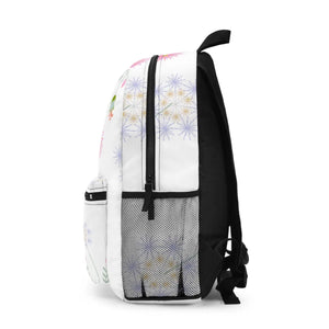 Roomy Wild Flowers Backpack - Eco Friendly Gifts - Dipaliz - Backpacks