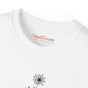 Vibrant Camera Wildflowers Ultra Cotton Tee - Dipaliz - T-shirts - s