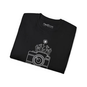 Vibrant Camera Wildflowers Ultra Cotton Tee - Dipaliz - T-shirts - s
