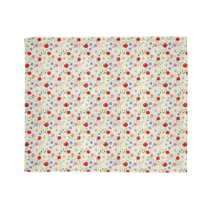 Wildflowers Pattern Soft Polyester Blanket - Dipaliz - Blankets