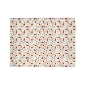 Wildflowers Pattern Soft Polyester Blanket - Dipaliz - Blankets
