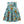 Teal Wildflower Women’s Skater Skirt - Silky Comfort - Dipaliz - Skirts - Xs
