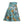 Teal Wildflower Women’s Skater Skirt - Silky Comfort - Dipaliz - Skirts - Xs