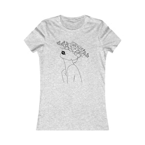 Floral Women’s Favorite Tee - Soft Cotton Casual - Dipaliz - T-shirts