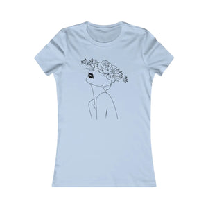 Floral Women’s Favorite Tee - Soft Cotton Casual - Dipaliz - T-shirts