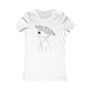 Floral Women’s Favorite Tee - Soft Cotton Casual - Dipaliz - T-shirts