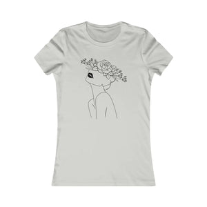 Floral Women’s Favorite Tee - Soft Cotton Casual - Dipaliz - T-shirts