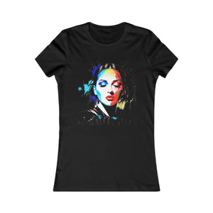 Artistic Women’s Favorite Tee - Paint Illustration - Dipaliz - T-shirts