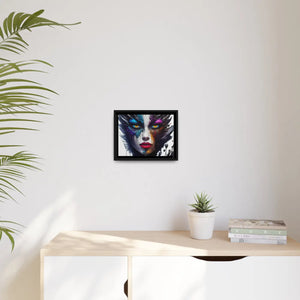 Modern Matte Canvas Woman’s Face Immortalized - Dipaliz - Posters Prints & Visual Artwork