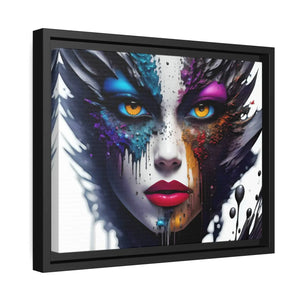 Modern Matte Canvas Woman’s Face Immortalized - Dipaliz - Posters Prints & Visual Artwork