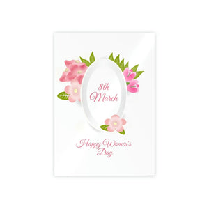Vibrant Gloss Posters - Women’s Day 8th March Poster - Dipaliz - Prints & Visual Artwork