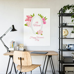Vibrant Gloss Posters - Women’s Day 8th March Poster - Dipaliz - Prints & Visual Artwork