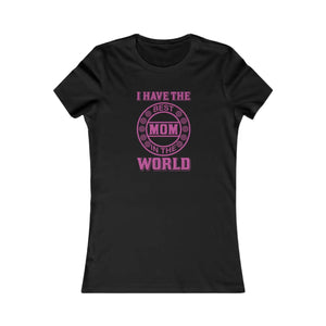 Soft Cotton World’s Best Mom Favorite Tee - Dipaliz - T-shirts