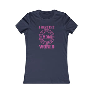 Soft Cotton World’s Best Mom Favorite Tee - Dipaliz - T-shirts