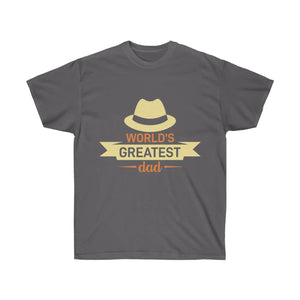 Ultra Cotton Tee - World’s Greatest Dad Father’s Day - Dipaliz - T-shirts