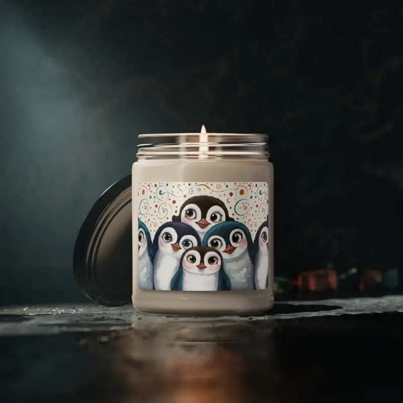 Premium Soy Wax Bliss in Sleek Glass Jar - Clean Cotton / 9oz - Candles