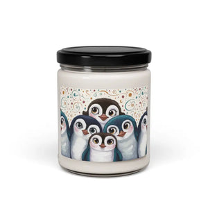 Home Decor - Natural Soy Wax Candles in Sleek Glass Jar - Dipaliz